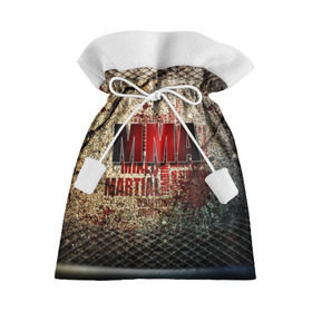 Подарочный 3D мешок с принтом MMA в Екатеринбурге, 100% полиэстер | Размер: 29*39 см | judo | mma | ufc | борьба | единоборства