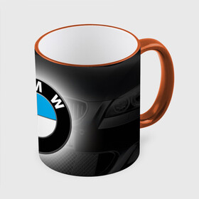 Кружка с принтом BMW в Екатеринбурге, керамика | ёмкость 330 мл | bmw | бмв | лого | логотип