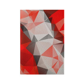 Обложка для паспорта матовая кожа с принтом Грани в Екатеринбурге, натуральная матовая кожа | размер 19,3 х 13,7 см; прозрачные пластиковые крепления | Тематика изображения на принте: art | грани. искусство | кубизм | оптическая иллюзия