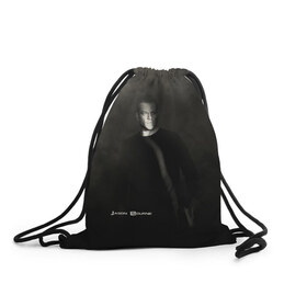 Рюкзак-мешок 3D с принтом Jason Bourne в Екатеринбурге, 100% полиэстер | плотность ткани — 200 г/м2, размер — 35 х 45 см; лямки — толстые шнурки, застежка на шнуровке, без карманов и подкладки | 2016 | джейсон борн | кино | мэтт дэймон