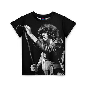 Детская футболка 3D с принтом Ramones 5 в Екатеринбурге, 100% гипоаллергенный полиэфир | прямой крой, круглый вырез горловины, длина до линии бедер, чуть спущенное плечо, ткань немного тянется | joey ramone | punk | джоуи рамон | панк | рамонез | рамонес