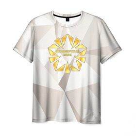Мужская футболка 3D с принтом Бессмертный полк 3 в Екатеринбурге, 100% полиэфир | прямой крой, круглый вырез горловины, длина до линии бедер | 9 мая