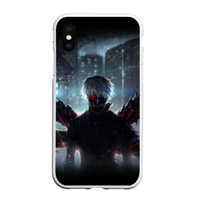 Чехол для iPhone XS Max матовый с принтом Tokyo Ghoul в Екатеринбурге, Силикон | Область печати: задняя сторона чехла, без боковых панелей | anime | ghoul | tokyo | tokyo ghoul | аниме | гуль | токийский гуль