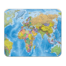 Коврик прямоугольный с принтом Карта в Екатеринбурге, натуральный каучук | размер 230 х 185 мм; запечатка лицевой стороны | Тематика изображения на принте: map | world | глобус | мир | россия