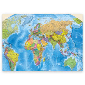 Поздравительная открытка с принтом Карта в Екатеринбурге, 100% бумага | плотность бумаги 280 г/м2, матовая, на обратной стороне линовка и место для марки
 | Тематика изображения на принте: map | world | глобус | мир | россия