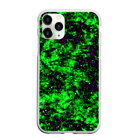 Чехол для iPhone 11 Pro Max матовый с принтом Green color в Екатеринбурге, Силикон |  | гранж | зеленый | краска | новые | текстуры | цветные