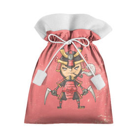 Подарочный 3D мешок с принтом Самурай в Екатеринбурге, 100% полиэстер | Размер: 29*39 см | Тематика изображения на принте: ninja | samurai | мудрость | ниндзя | самурай