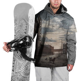 Накидка на куртку 3D с принтом S.T.A.L.K.E.R. в Екатеринбурге, 100% полиэстер |  | Тематика изображения на принте: call of pripyat | pripyat | stalker | припять | псы | сталкер | юпитер