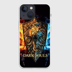 Чехол для iPhone 13 mini с принтом Dark Souls 11 в Екатеринбурге,  |  | dark souls | praise the sun | you died | дарк соулс