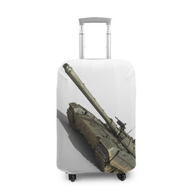 Чехол для чемодана 3D с принтом Армата 2 в Екатеринбурге, 86% полиэфир, 14% спандекс | двустороннее нанесение принта, прорези для ручек и колес | 9 мая | armata | армата | военная техника | танк | техника