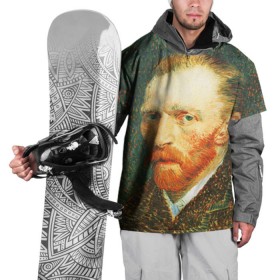 Накидка на куртку 3D с принтом Ван Гог в Екатеринбурге, 100% полиэстер |  | Тематика изображения на принте: ван гог | винсент | портрет