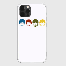 Чехол для iPhone 12 Pro с принтом Beatles в Екатеринбурге, силикон | область печати: задняя сторона чехла, без боковых панелей | beatles | битлз | битлы | рок | рок н рол