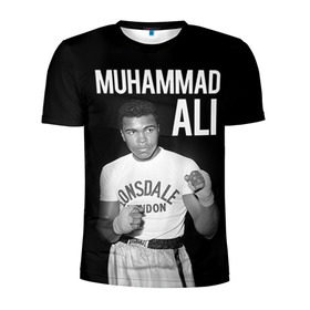 Мужская футболка 3D спортивная с принтом Muhammad Ali в Екатеринбурге, 100% полиэстер с улучшенными характеристиками | приталенный силуэт, круглая горловина, широкие плечи, сужается к линии бедра | ali | boxing | muhammad ali |   |  muhammad |  бокс | али | боксер | мухамад. мухаммад | мухаммед | мухаммед али