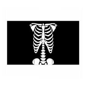 Бумага для упаковки 3D с принтом Скелет в Екатеринбурге, пластик и полированная сталь | круглая форма, металлическое крепление в виде кольца | bones | halloween | кости | костюм | прикол | прикольная картинка | скелет | тело | хеллоуин