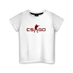 Детская футболка хлопок с принтом cs:go - Crimson Web Style (Кровавая паутина) в Екатеринбурге, 100% хлопок | круглый вырез горловины, полуприлегающий силуэт, длина до линии бедер | cs | csgo | go | бордовый | красный | кровь | кс | цвет