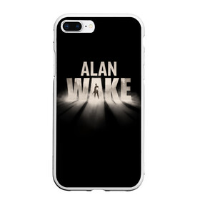 Чехол для iPhone 7Plus/8 Plus матовый с принтом Alan Wake в Екатеринбурге, Силикон | Область печати: задняя сторона чехла, без боковых панелей | alan | wake | алан уэйк | игра