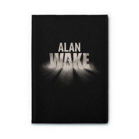 Обложка для автодокументов с принтом Alan Wake в Екатеринбурге, натуральная кожа |  размер 19,9*13 см; внутри 4 больших “конверта” для документов и один маленький отдел — туда идеально встанут права | alan | wake | алан уэйк | игра