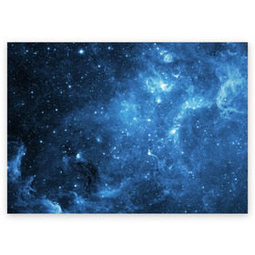 Поздравительная открытка с принтом Космос в Екатеринбурге, 100% бумага | плотность бумаги 280 г/м2, матовая, на обратной стороне линовка и место для марки
 | Тематика изображения на принте: вселенная | галактика | звезды | планеты | туманность