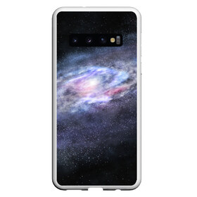 Чехол для Samsung Galaxy S10 с принтом Млечный путь в Екатеринбурге, Силикон | Область печати: задняя сторона чехла, без боковых панелей | вселенная | галактика | звёзды | камета | космос | метеориты | метеоры | млечный путь | орбита | планеты | солнечная система