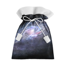 Подарочный 3D мешок с принтом Млечный путь в Екатеринбурге, 100% полиэстер | Размер: 29*39 см | вселенная | галактика | звёзды | камета | космос | метеориты | метеоры | млечный путь | орбита | планеты | солнечная система