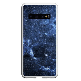 Чехол для Samsung Galaxy S10 с принтом Безмолвный космос в Екатеринбурге, Силикон | Область печати: задняя сторона чехла, без боковых панелей | вселенная | галактика | звёзды | камета | космос | метеориты | метеоры | млечный путь | орбита | планеты | солнечная система