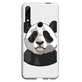 Чехол для Honor P Smart Z с принтом Panda в Екатеринбурге, Силикон | Область печати: задняя сторона чехла, без боковых панелей | Тематика изображения на принте: милый | панда