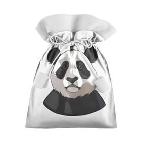 Подарочный 3D мешок с принтом Panda в Екатеринбурге, 100% полиэстер | Размер: 29*39 см | Тематика изображения на принте: милый | панда