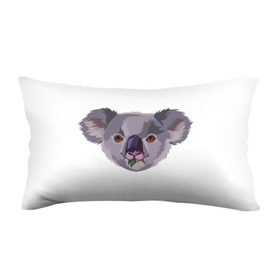 Подушка 3D антистресс с принтом Koala в Екатеринбурге, наволочка — 100% полиэстер, наполнитель — вспененный полистирол | состоит из подушки и наволочки на молнии | животные | забавный | коала | милый