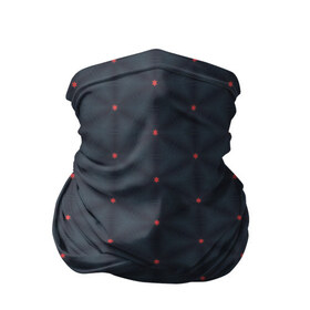 Бандана-труба 3D с принтом Red Stars Tile в Екатеринбурге, 100% полиэстер, ткань с особыми свойствами — Activecool | плотность 150‒180 г/м2; хорошо тянется, но сохраняет форму | звезды | красный | линии | плитка
