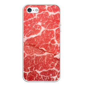 Чехол силиконовый для Телефон Apple iPhone 5/5S с принтом Кусок мяса в Екатеринбурге, Силикон | Область печати: задняя сторона чехла, без боковых панелей | баранина | бекон | белок | говядина | еда | жилы | кровь | кусок | мощь | мышцы | мясо | нарезка | отбивная | пища | протеин | свинина | сила | телятина | туша | филе | хрящи