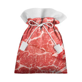 Подарочный 3D мешок с принтом Кусок мяса в Екатеринбурге, 100% полиэстер | Размер: 29*39 см | баранина | бекон | белок | говядина | еда | жилы | кровь | кусок | мощь | мышцы | мясо | нарезка | отбивная | пища | протеин | свинина | сила | телятина | туша | филе | хрящи