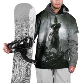 Накидка на куртку 3D с принтом Dishonored в Екатеринбурге, 100% полиэстер |  | Тематика изображения на принте: dishonored | ассасин | игры