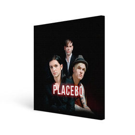 Холст квадратный с принтом Placebo группа в Екатеринбурге, 100% ПВХ |  | placebo | брайан молко | молко | плацебо | плейсибо | плэйсибо