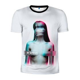 Мужская футболка 3D спортивная с принтом Placebo Meds в Екатеринбурге, 100% полиэстер с улучшенными характеристиками | приталенный силуэт, круглая горловина, широкие плечи, сужается к линии бедра | Тематика изображения на принте: placebo | брайан молко | молко | плацебо | плейсибо | плэйсибо