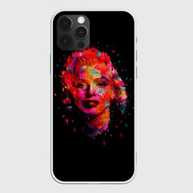 Чехол для iPhone 12 Pro с принтом Marilyn Monroe Art в Екатеринбурге, силикон | область печати: задняя сторона чехла, без боковых панелей | art | marilyn monroe | живопись | искусство | мэрилин монро