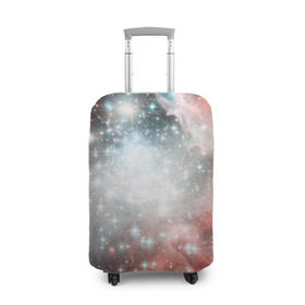 Чехол для чемодана 3D с принтом Космические красоты в Екатеринбурге, 86% полиэфир, 14% спандекс | двустороннее нанесение принта, прорези для ручек и колес | вселенная | галактика | звезды | планеты | туманность
