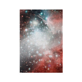 Обложка для паспорта матовая кожа с принтом Космические красоты в Екатеринбурге, натуральная матовая кожа | размер 19,3 х 13,7 см; прозрачные пластиковые крепления | Тематика изображения на принте: вселенная | галактика | звезды | планеты | туманность