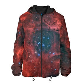 Мужская куртка 3D с принтом Галактика в Екатеринбурге, ткань верха — 100% полиэстер, подклад — флис | прямой крой, подол и капюшон оформлены резинкой с фиксаторами, два кармана без застежек по бокам, один большой потайной карман на груди. Карман на груди застегивается на липучку | вселенная | галактика | звёзды | комета | космос | метеориты | метеоры | млечный путь | орбита | планеты | солнечная система
