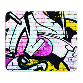 Коврик прямоугольный с принтом Абстрактный в Екатеринбурге, натуральный каучук | размер 230 х 185 мм; запечатка лицевой стороны | Тематика изображения на принте: граффити | искусство