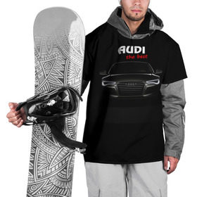 Накидка на куртку 3D с принтом AUDI the best в Екатеринбурге, 100% полиэстер |  | Тематика изображения на принте: audi | авто | автомобиль | ауди