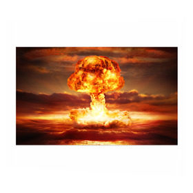 Бумага для упаковки 3D с принтом Атомный взрыв в Екатеринбурге, пластик и полированная сталь | круглая форма, металлическое крепление в виде кольца | агрессия | атомный взрыв | водородная бомба | вспышка | гриб | огонь | пламя | ударная волна | уничтожение | урон | ядерный удар