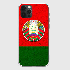 Чехол для iPhone 12 Pro с принтом Белоруссия в Екатеринбурге, силикон | область печати: задняя сторона чехла, без боковых панелей | беларус | беларусь | белорус | белоруссия | белорусский | национальный | нация | флаг | флаги