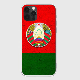 Чехол для iPhone 12 Pro Max с принтом Белоруссия в Екатеринбурге, Силикон |  | Тематика изображения на принте: беларус | беларусь | белорус | белоруссия | белорусский | национальный | нация | флаг | флаги