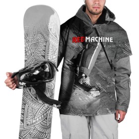 Накидка на куртку 3D с принтом Red maсhine в Екатеринбурге, 100% полиэстер |  | red machine | красная машина | сборная россии | хоккей