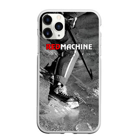 Чехол для iPhone 11 Pro матовый с принтом Red maсhine в Екатеринбурге, Силикон |  | red machine | красная машина | сборная россии | хоккей