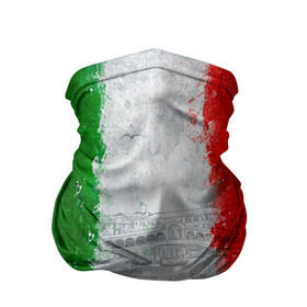 Бандана-труба 3D с принтом Италия в Екатеринбурге, 100% полиэстер, ткань с особыми свойствами — Activecool | плотность 150‒180 г/м2; хорошо тянется, но сохраняет форму | country | italy | государство | италия | страна | флаг | флаги