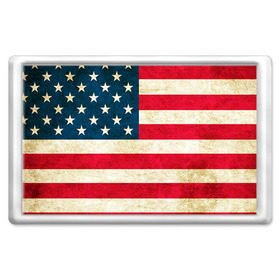 Магнит 45*70 с принтом США в Екатеринбурге, Пластик | Размер: 78*52 мм; Размер печати: 70*45 | country | usa | америка | государство | соединённые штаты америки | страна | флаг | флаги | штаты
