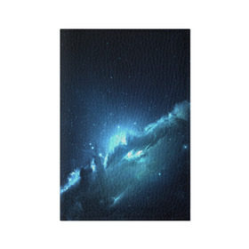 Обложка для паспорта матовая кожа с принтом Космос в Екатеринбурге, натуральная матовая кожа | размер 19,3 х 13,7 см; прозрачные пластиковые крепления | Тематика изображения на принте: galaxy | space | stars | галактика | звёзды | космос | туманность
