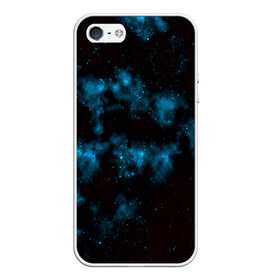 Чехол силиконовый для Телефон Apple iPhone 5/5S с принтом Звёзды в Екатеринбурге, Силикон | Область печати: задняя сторона чехла, без боковых панелей | вселенная | галактика | звезды | планеты | туманность