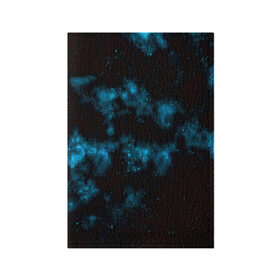Обложка для паспорта матовая кожа с принтом Звёзды в Екатеринбурге, натуральная матовая кожа | размер 19,3 х 13,7 см; прозрачные пластиковые крепления | Тематика изображения на принте: вселенная | галактика | звезды | планеты | туманность